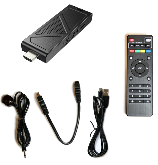 Pen Stick Android TV 4K HDMI Android 10 - MANTA