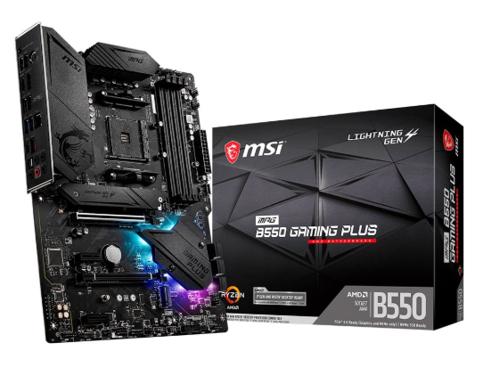 Motherboard ATX MPG B550 Gaming Plus SktAM4 - MSI