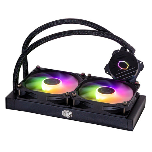 Water Cooler MasterLiquid 240L Core ARGB 240mm (Preto) - COOLER MASTER