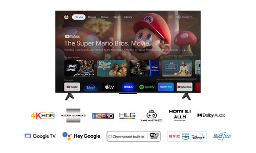 Smart TV P61 Series LED 55" 55P61B 4K Ultra HD Google TV - TCL