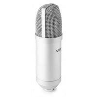 Microfone Condensador USB de Estúdio c/ Suporte Dobrável (CMS300S) Titânio - VONYX