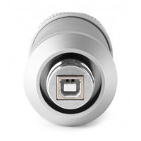 Microfone Condensador USB de Estúdio c/ Suporte Dobrável (CMS300S) Titânio - VONYX