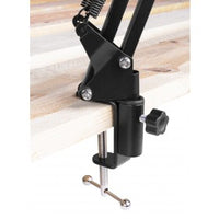 Microfone Condensador USB de Estúdio c/ Suporte Dobrável (CMS300S) Titânio - VONYX