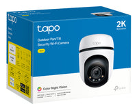 Câmara de Vigilância IP Tapo TC41 Wi-Fi 2K 3MP Pan/Tilt IP65 - TP-LINK