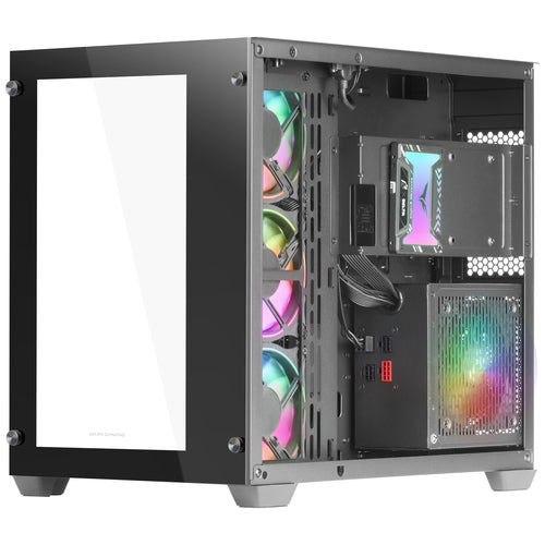 Caixa E-ATX MCV3 XXL Vidro Temperado (Preto) - MARS GAMING