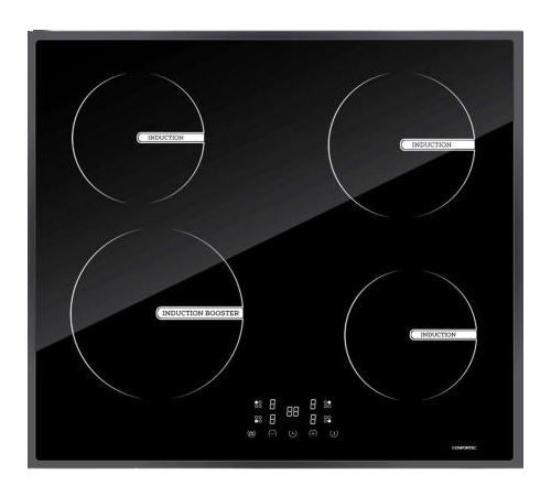 Placa de Indução CFH6244IND 4 Zonas 6800W (Preto) - CONFORTEC