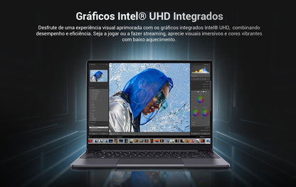 Portátil Core Book X 14,1" 2K I5-12450H 16GB/512GB Windows 11 Home - CHUWI