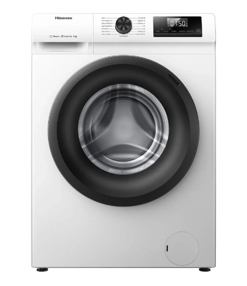 Máquina de Lavar Roupa WF1Q8041BW1 8Kg 1400RPM (Branco) - HISENSE
