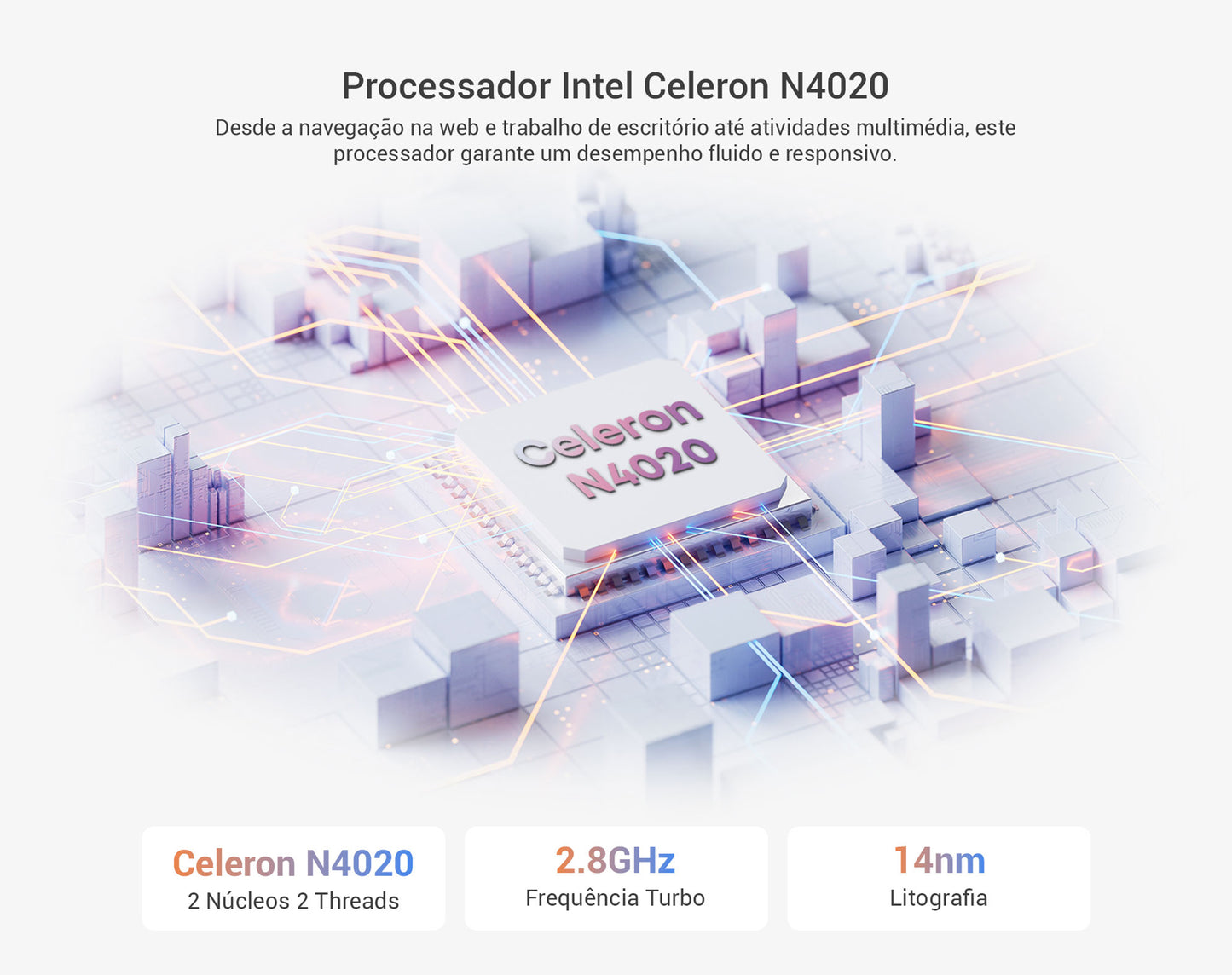 Portátil Hero Book Plus 15,6" FHD Intel N4020 8GB/256GB Windows 11 Home - CHUWI