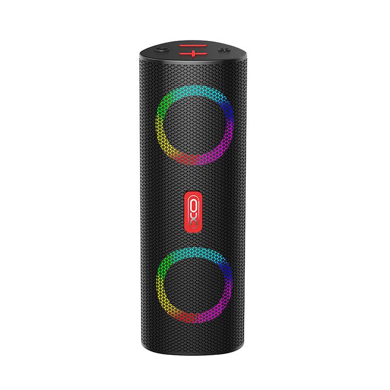 Coluna Portátil F43BK Bluetooth RGB 2x 5W (Preto) - XO