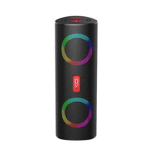 Coluna Portátil F43BK Bluetooth RGB 2x 5W (Preto) - XO