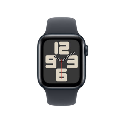 Apple Watch SE (2024) GPS 40mm Alumínio Meia-noite c/ Bracelete Desportiva Meia-noite S/M