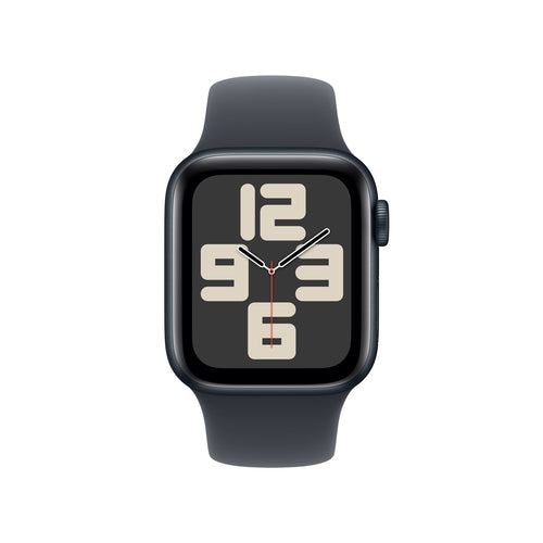 Apple Watch SE (2024) GPS 40mm Alumínio Meia-noite c/ Bracelete Desportiva Meia-noite S/M