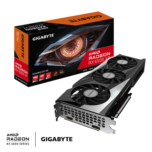 Placa Gráfica Radeon RX 6500 XT Gaming OC 4GB GDDR6 - GIGABYTE