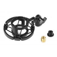 Microfone Condensador USB de Estúdio c/ Suporte Dobrável (CMS300B) Preto - VONYX