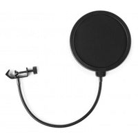 Microfone Condensador USB de Estúdio c/ Suporte Dobrável (CMS300B) Preto - VONYX