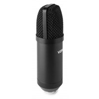 Microfone Condensador USB de Estúdio c/ Suporte Dobrável (CMS300B) Preto - VONYX