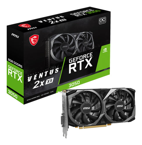 Placa Gráfica Geforce RTX 3050 Ventus 2X XS 8G OC 8GB GDDR6 - MSI