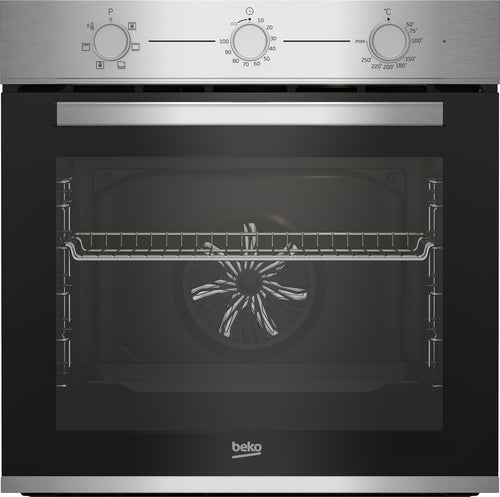 Forno Elétrico 72L + Placa Vitrocerâmica 3 Bocas (Inox) - BEKO
