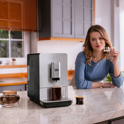 Máquina Café Expresso Automática 1,5L 1350W CEG5301X (Inox) - BEKO