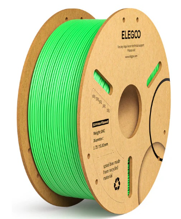 Filamento de Impressão 3D PLA+ 1,75mm 1Kg (Verde Luz) - ELEGOO